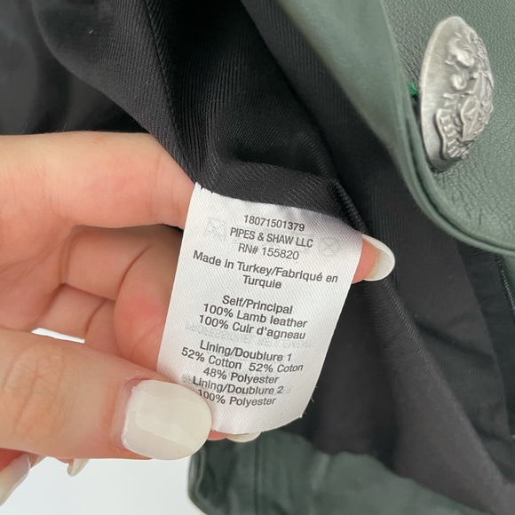 ❌SOLD❌Veronica Beard Cooke Leather Dickey Jacket - Picture 5 of 13